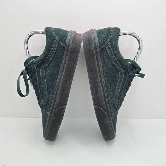 Vans | Old Skool hunter green suede indie low-top sneakers | WMS 7.5 - Picture 7 of 8